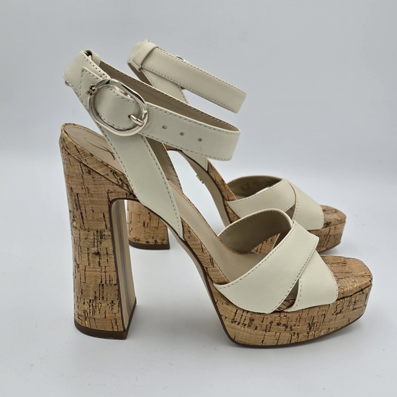 Sam Edelman Women's Kayna Platform Heel Sandals, Modern Ivory, Size 6 - Picture 2 of 16